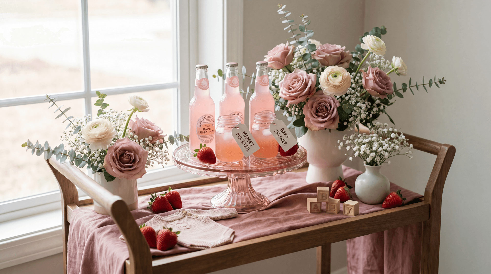 Baby showers, blooming signature touch