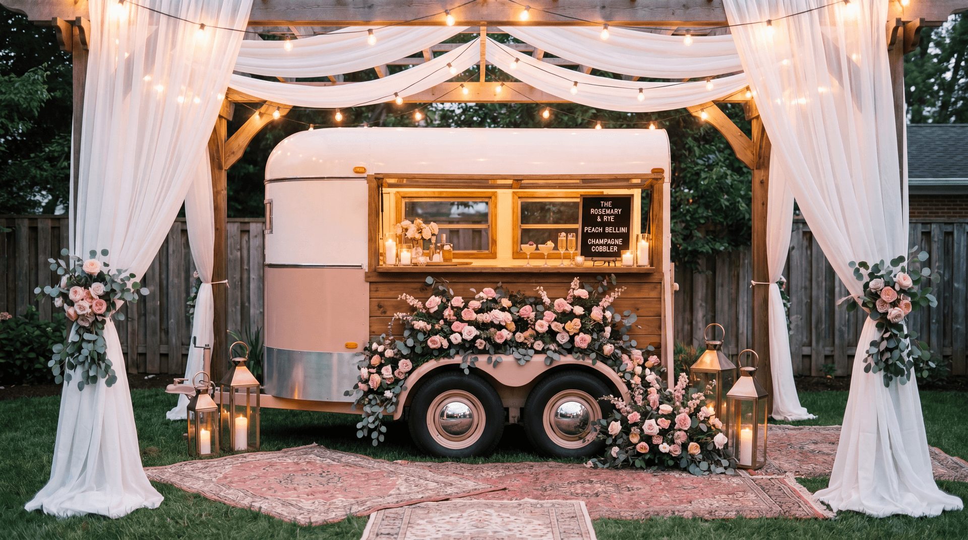 Backyard parties, elevated signature touch